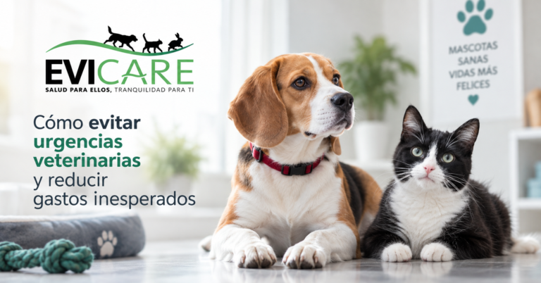 Perro y gato junto a consejos para evitar urgencias veterinarias y reducir gastos inesperados